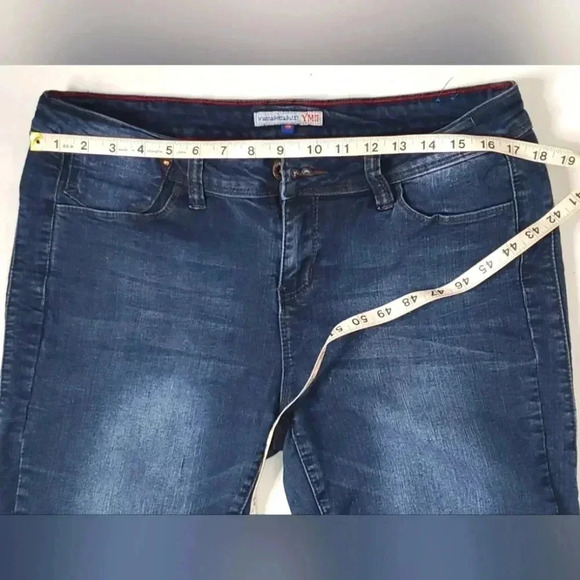 YMI Wanna Betta Butt? STRETCHY High Rise Skinny Denim Jean Sz 15 - Picture 6 of 10